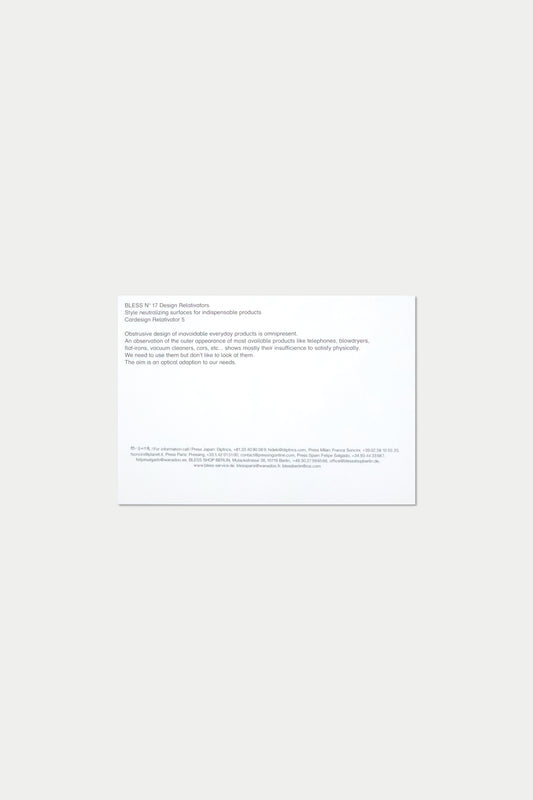 BLESS POSTCARD Nº17 Design Relativators