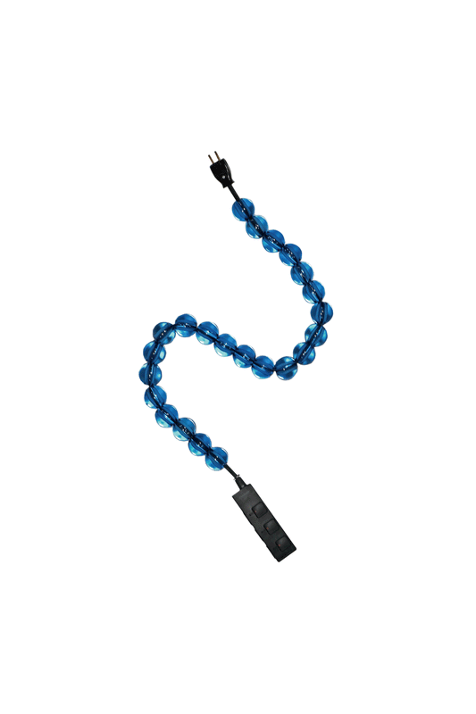 Cable Jewelry Multiplug Synthetic Pearl 0.9m Black Azur