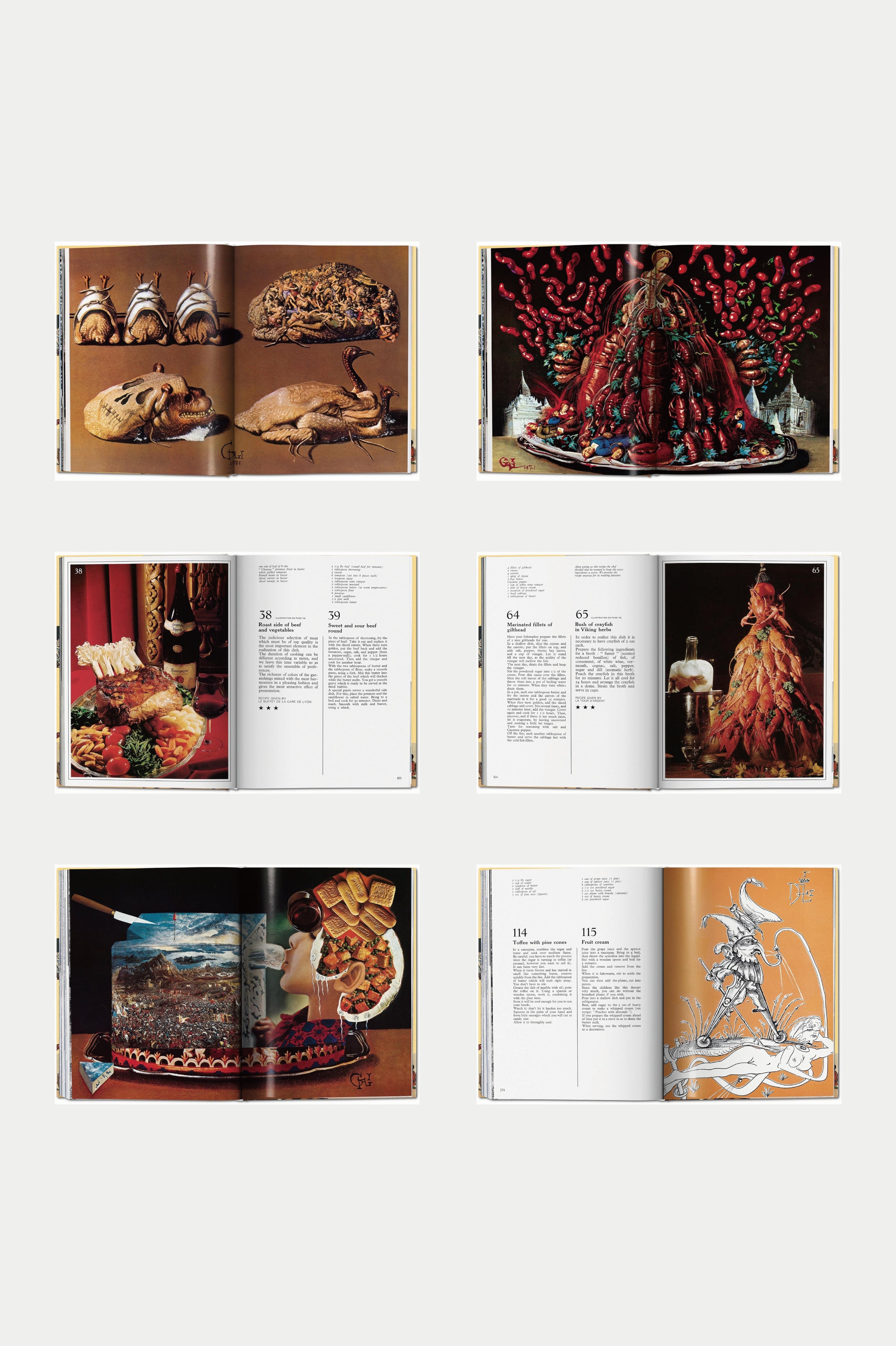 Dalí. Les dîners de Gala – BOUTIQUE ROMANTIQUE