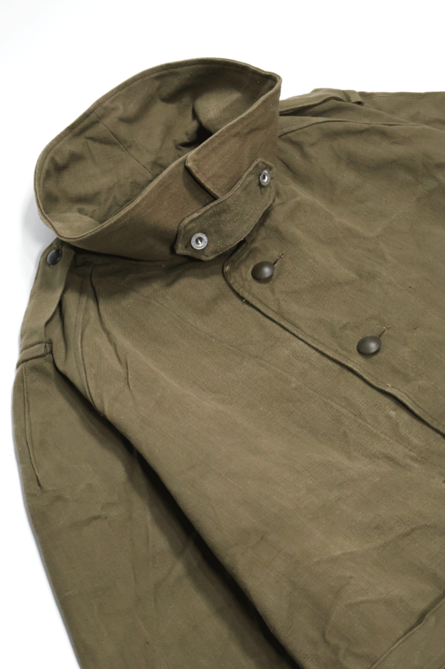 Deadstock 40s French Army M35 Motorcycle Coat