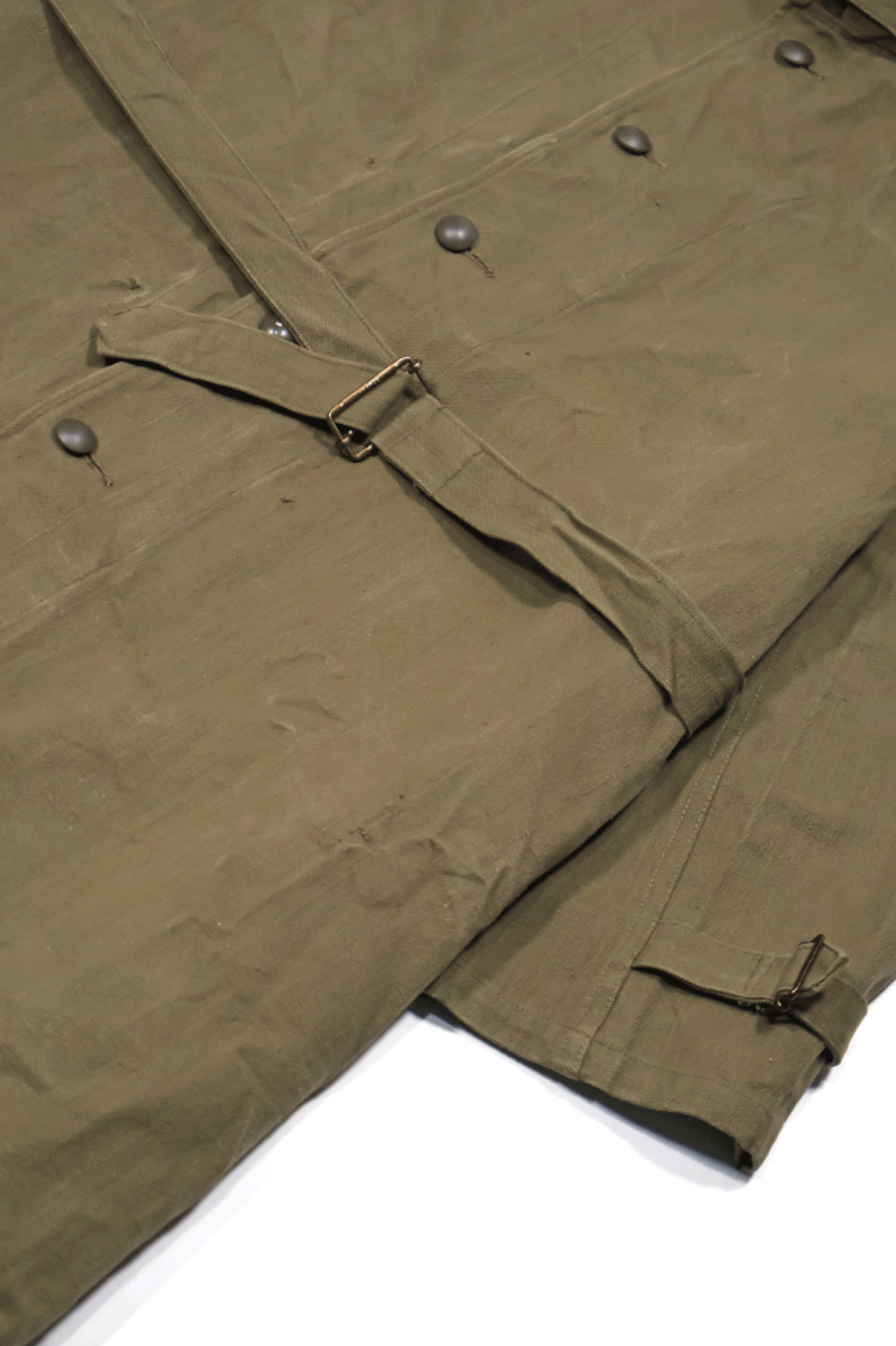 Deadstock 40s French Army M35 Motorcycle Coat