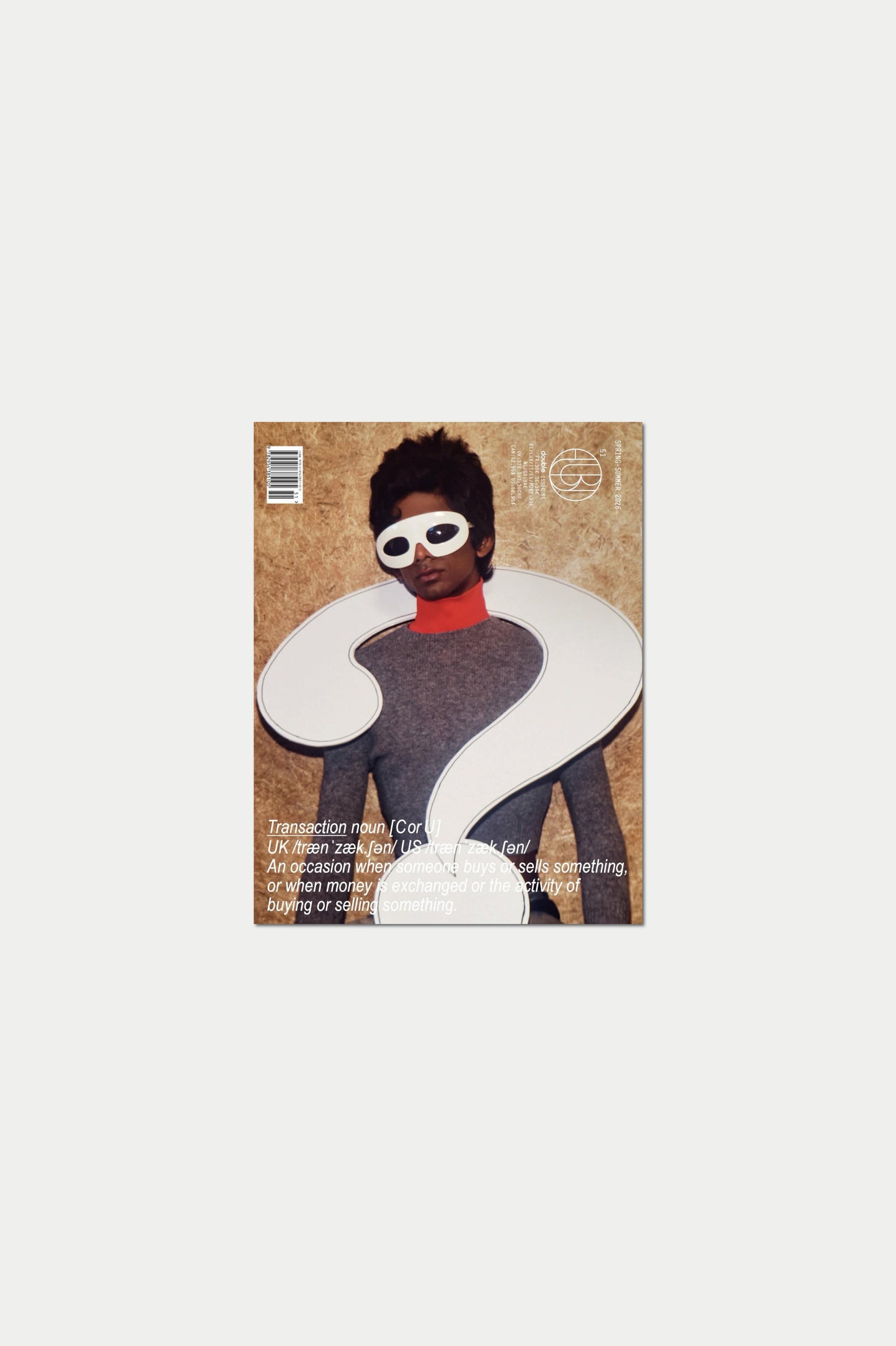 Double Magazine 51 Spring / Summer 2026 TRANSACTION JIL SANDER, Lady Gaga vintage