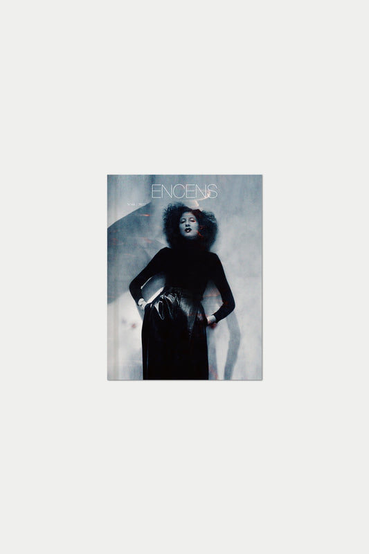 【RARE】ENCENS N°48 Fall/Winter 2022 Refresh Issue : The black turtleneck, a staple worn by Juliette Gréco in the basement of the Existentialist night club Le Tabou in 1946, redone by Celne, photographed by Sybille Walter.