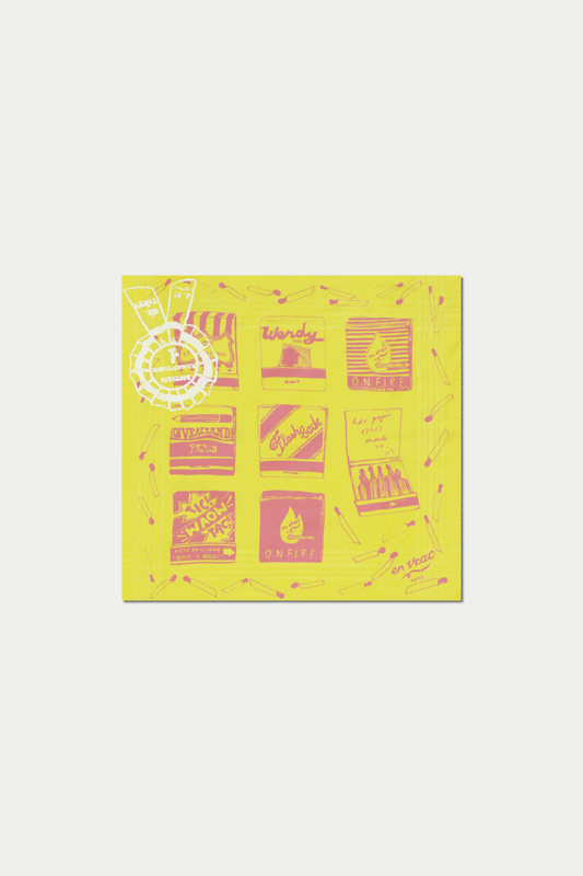 En Vrac Paris × 0fr. Tokyo × BOUTIQUE ROMANTIQUE ( 1 Year Anniversary ) Collaboration Bandana Yellow