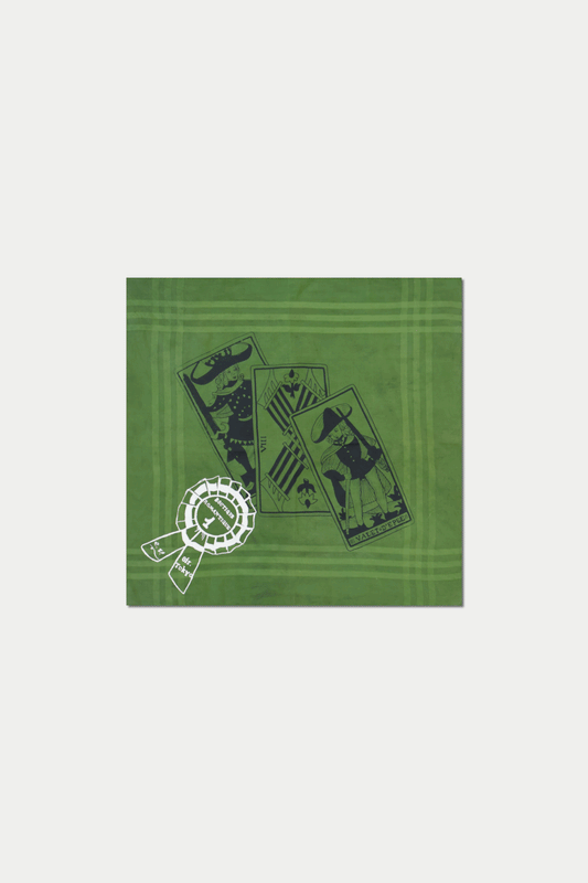 En Vrac Paris × 0fr. Tokyo × BOUTIQUE ROMANTIQUE ( 1 Year Anniversary ) Collaboration Bandana Green