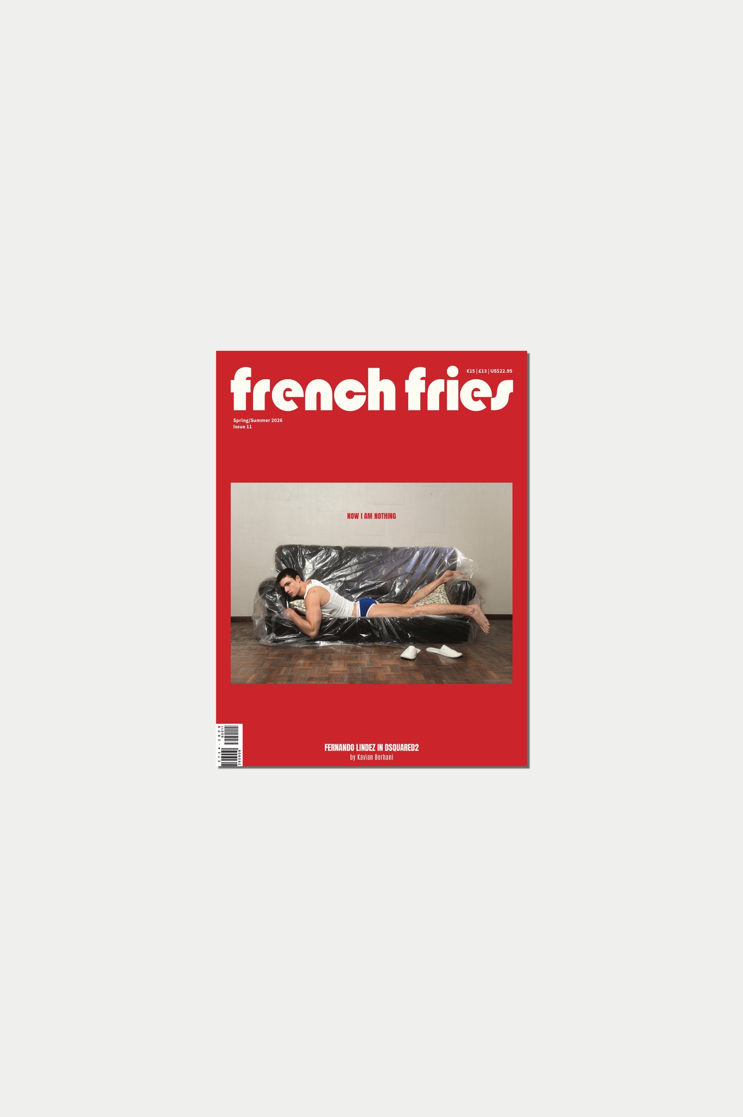 French Fries Issue 11, Fernando Lindez in DSQUARED2