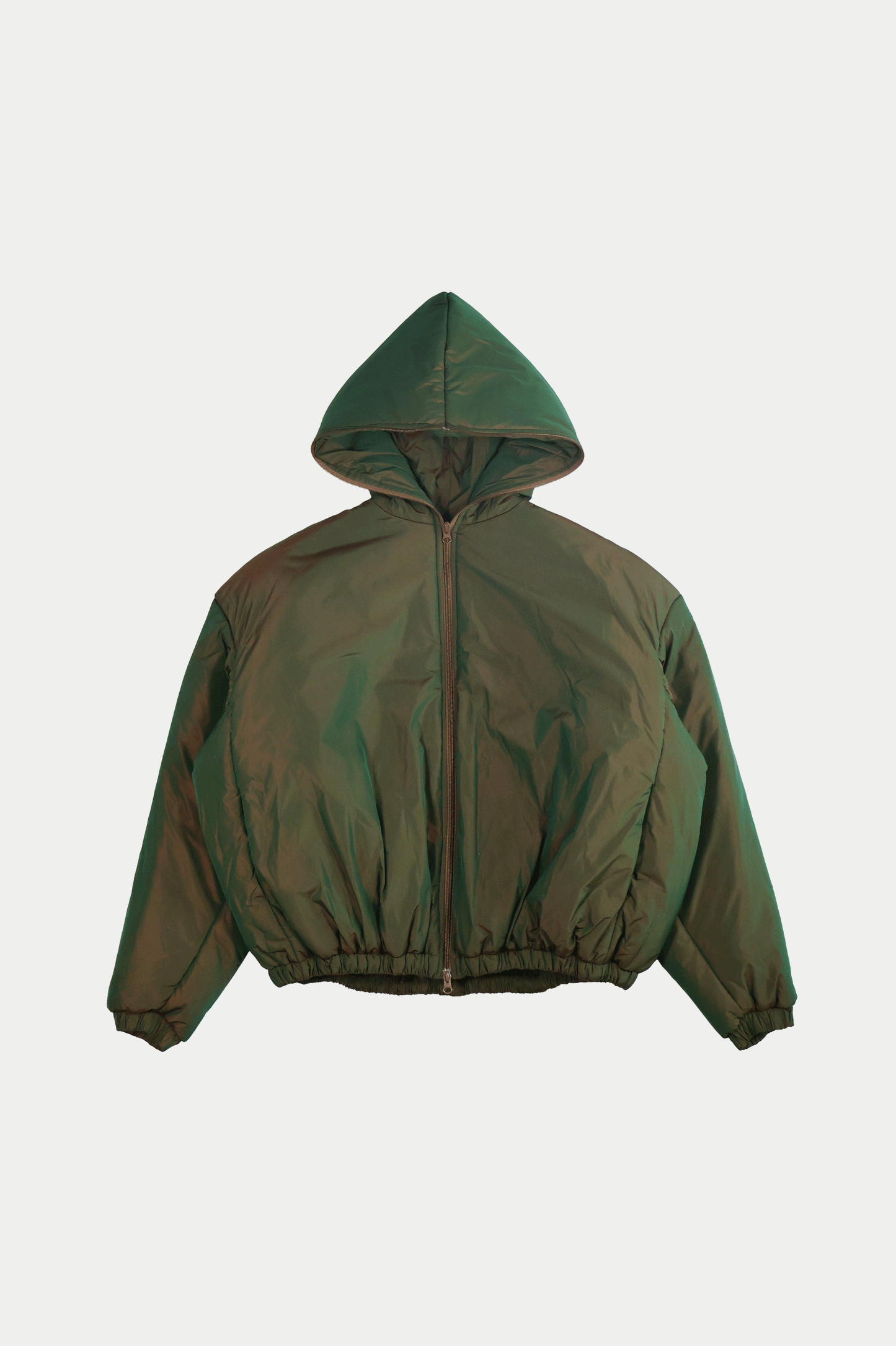 No.229 LIMONTA PUFFER HOODED JACKET Copper