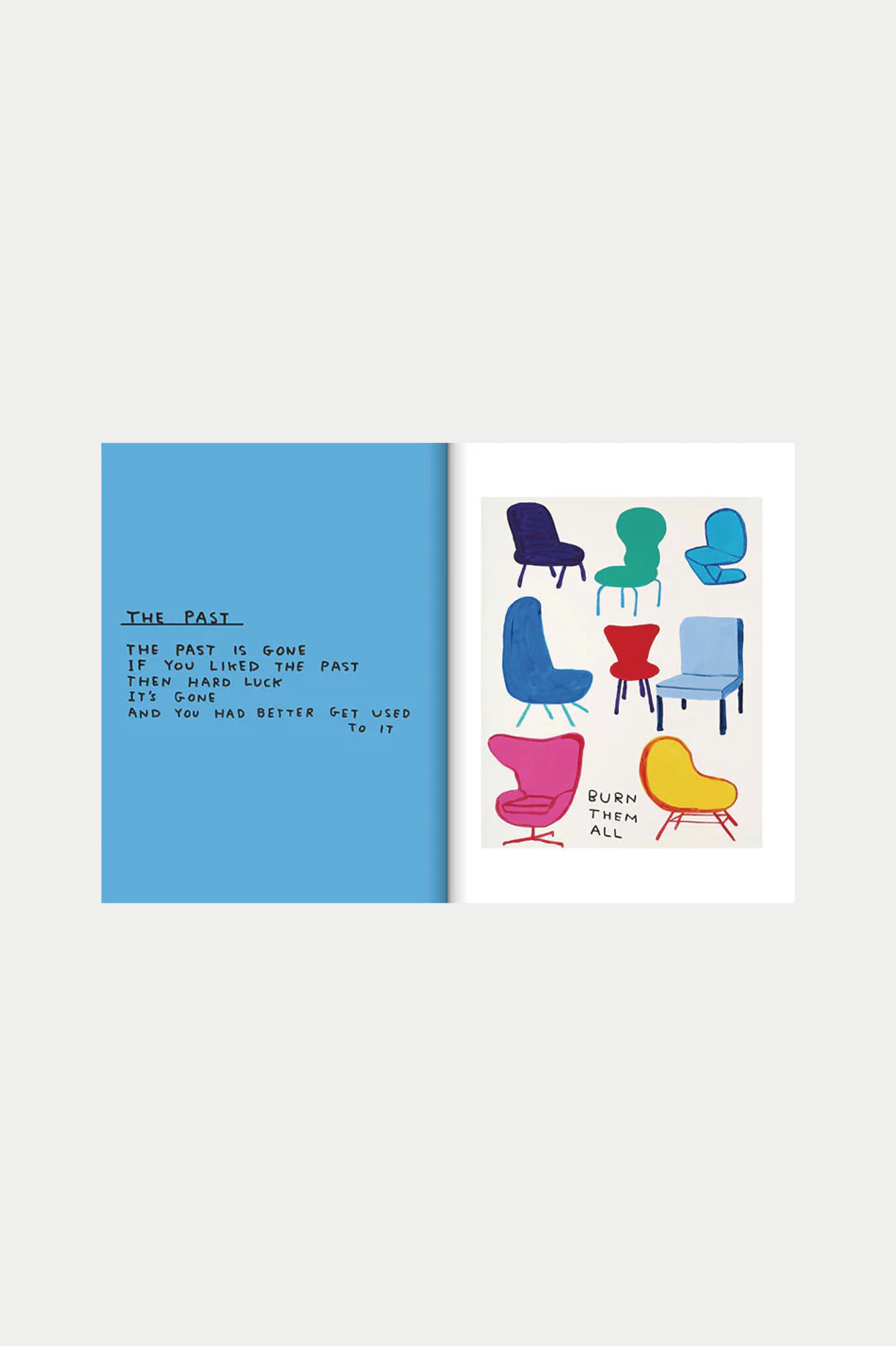 デイヴィッド・シュリグリー David Shrigley オフセットリトグラフ David Shrigley / I wish the clouds were not there