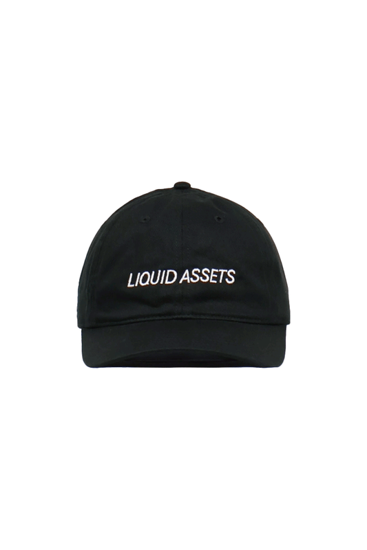 LIQUID ASSETS HAT Black