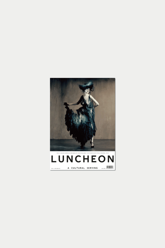 LUNCHEON no. 18 Tish in Maison Marginal Artisanal by John Galliano, photographed by Paolo Roversi