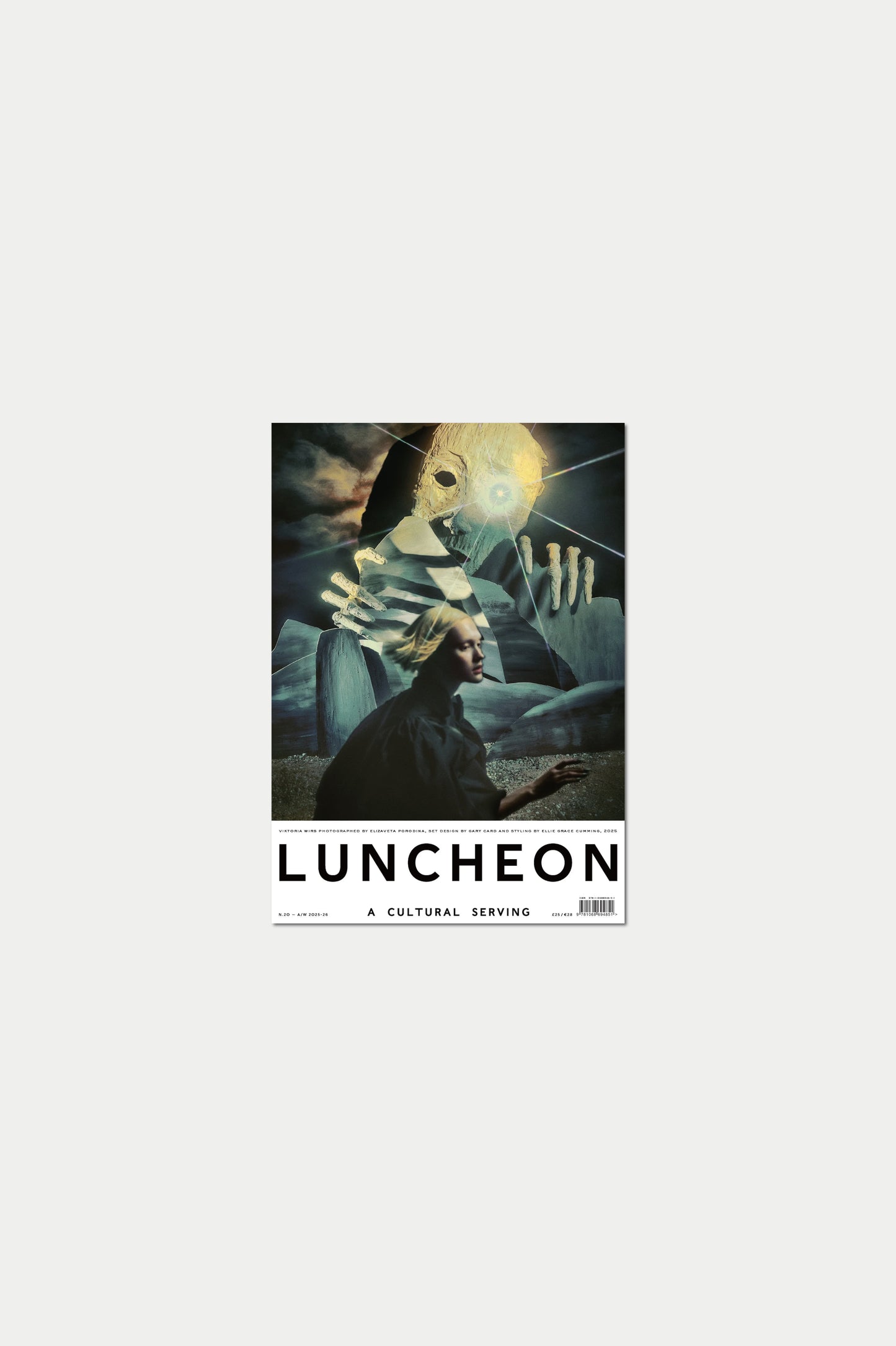 LUNCHEON no. 20  VIKTORIA WIRS PHOTOGRAPHED BY ELIZAVETA PORODINA SET DESIGN BY GARY CARD AND STYLING BY ELLIE GRACE CUMMING