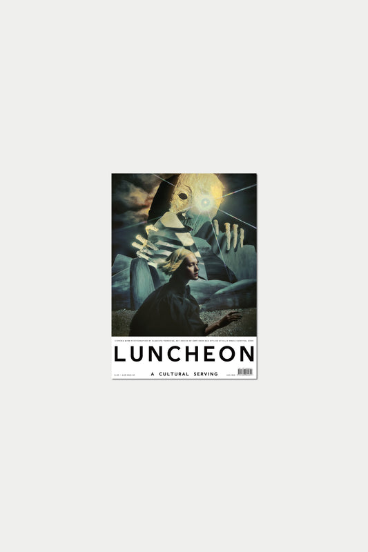 LUNCHEON no. 20  VIKTORIA WIRS PHOTOGRAPHED BY ELIZAVETA PORODINA SET DESIGN BY GARY CARD AND STYLING BY ELLIE GRACE CUMMING