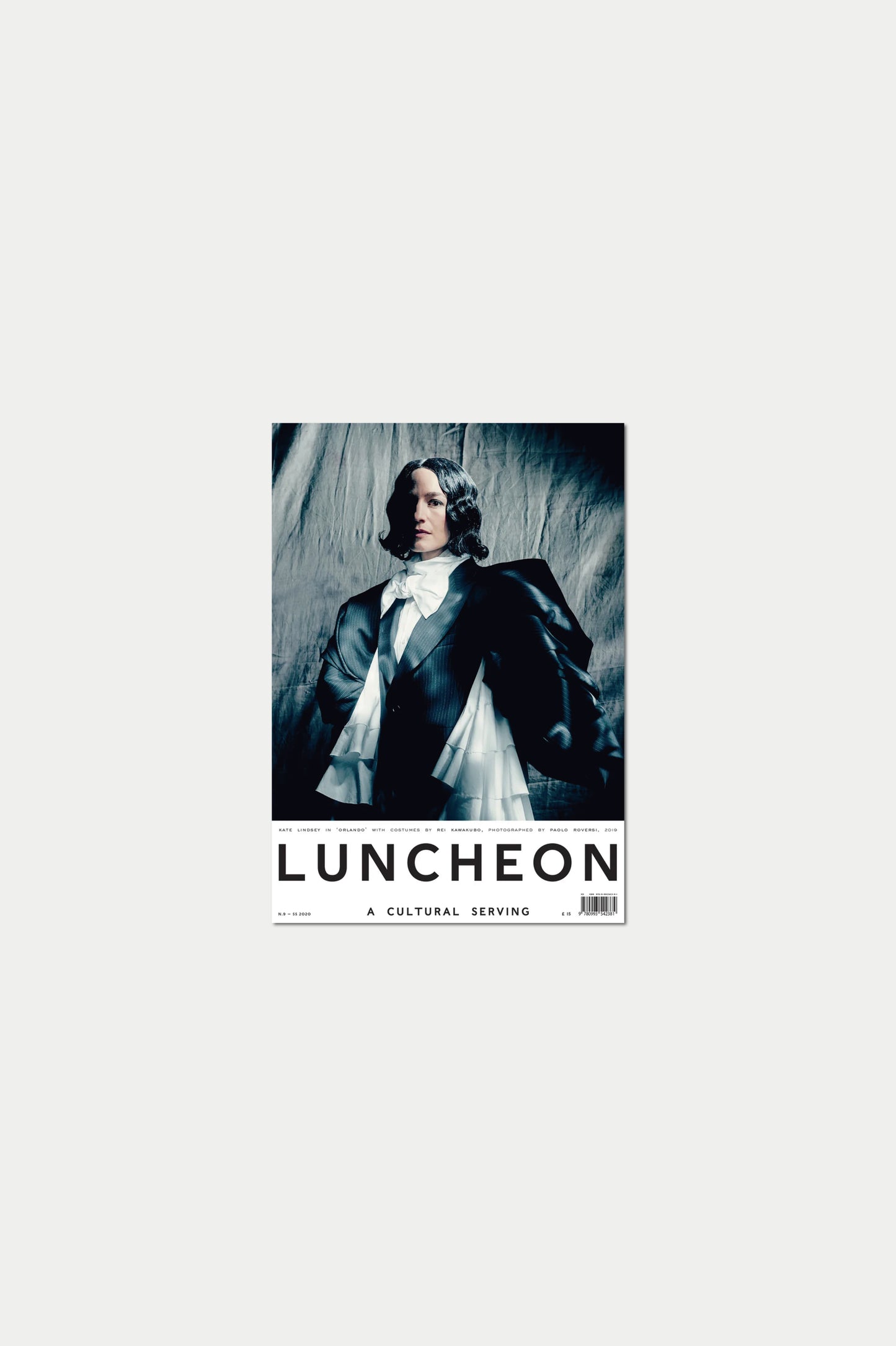 LUNCHEON no. 9 Kate Lindsey in Orlando with costumes by Rei Kawakubo