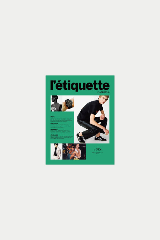 L'ÉTIQUETTE HOMME N°10 PRINTEMPS-ÉTÉ 2023
