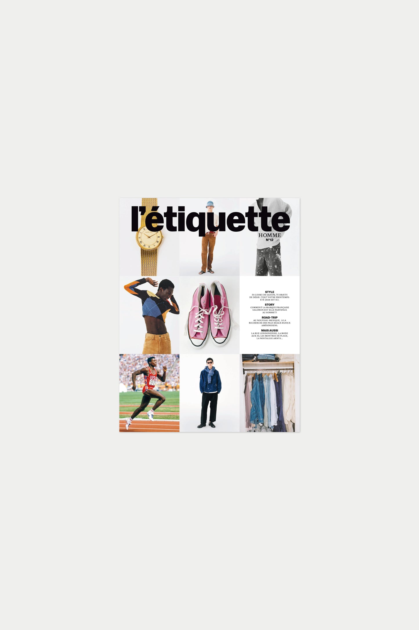 L'ÉTIQUETTE HOMME N°12 PRINTEMPS-ÉTÉ 2024