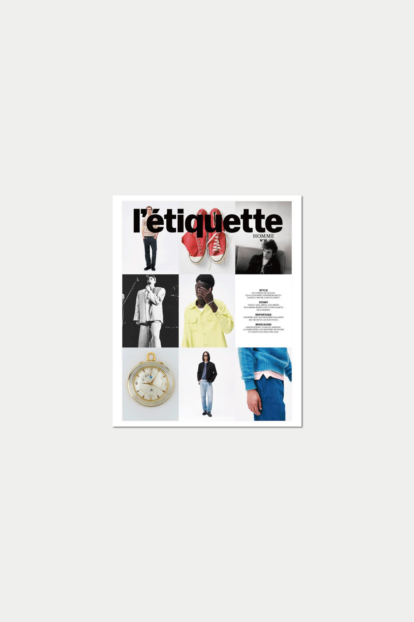【PRE ORDER】L'ÉTIQUETTE HOMME N°15 FALL/WINTER 25/26