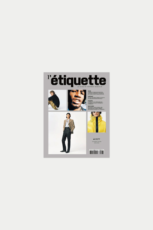 L'ÉTIQUETTE HOMME N°7 Automne hiver 2021