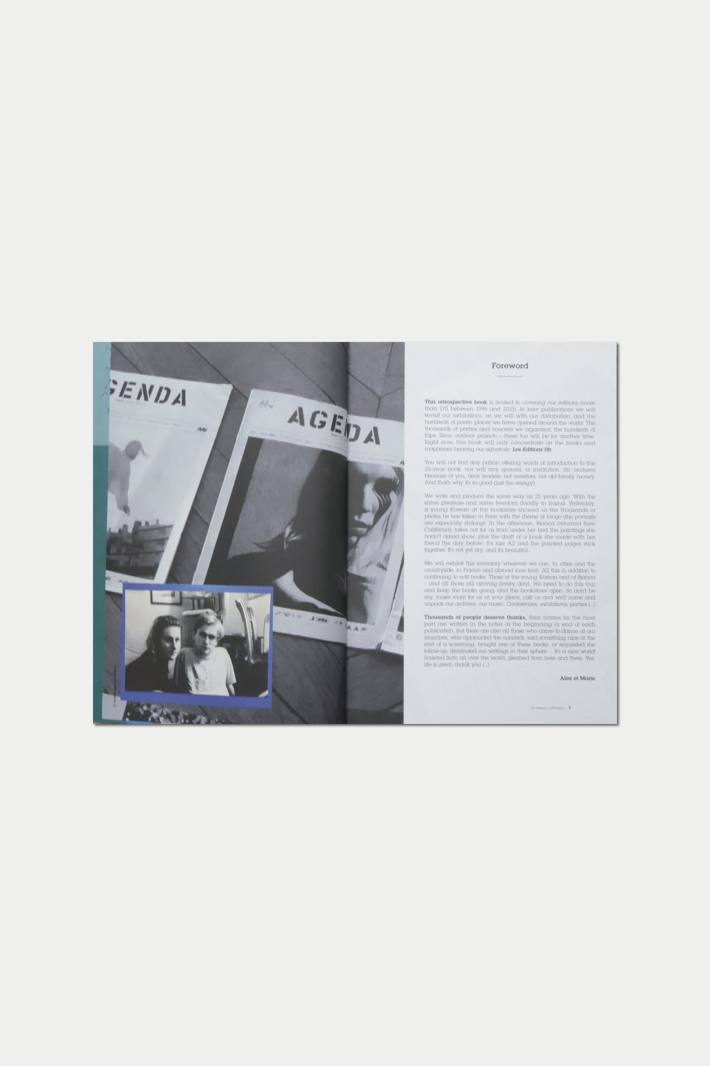 Life in Paris The first 171 publications of 0fr. (1996-2021)