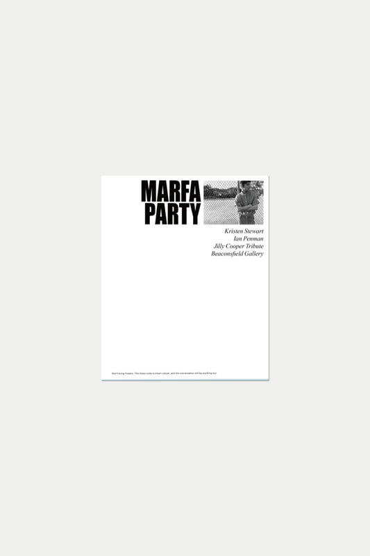 MARFAPARTY Kriesten Stewart by Zoë Ghertner & Emma Wyman 1