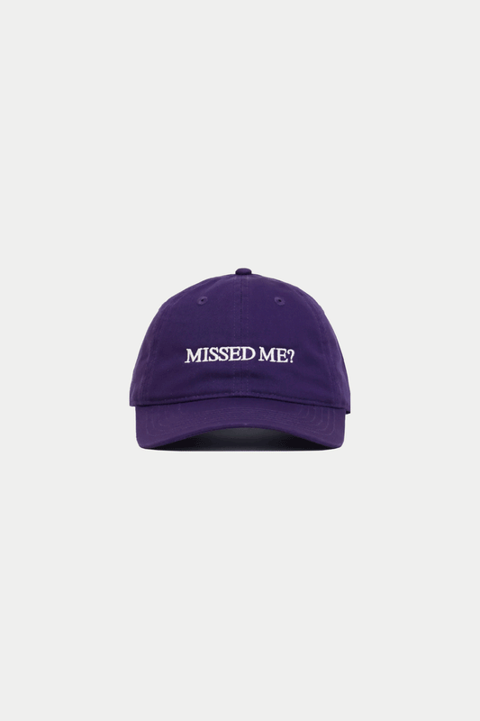 MISSED ME HAT Purple