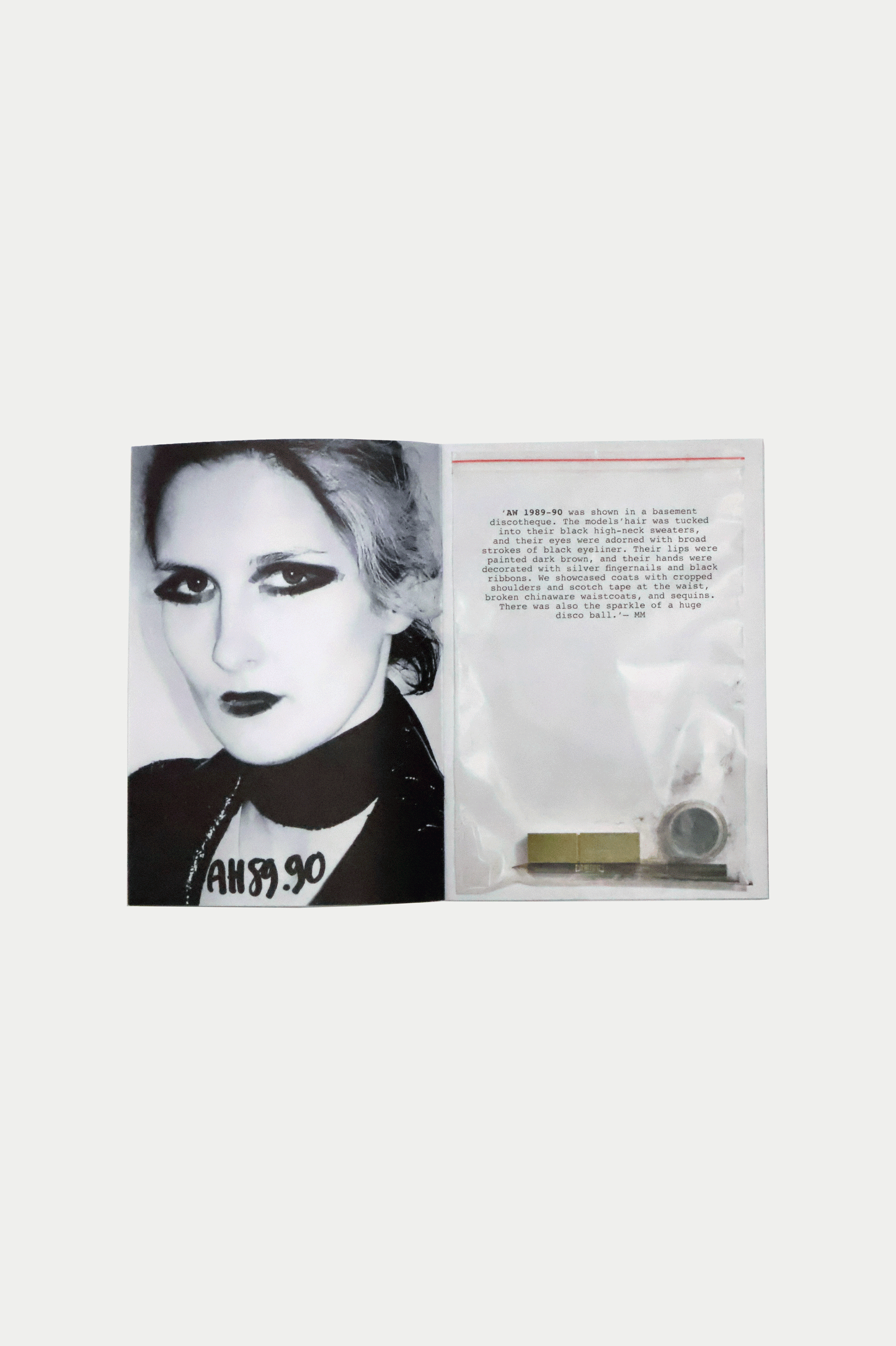 Martin Margiela x Inge Grognard - Make-Up 1988-2008 + SET OF 3 TEMPORARY FACE TATTOOS