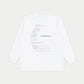 0fr. My MBTI is Love LS Tee White