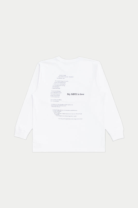 0fr. My MBTI is Love LS Tee White