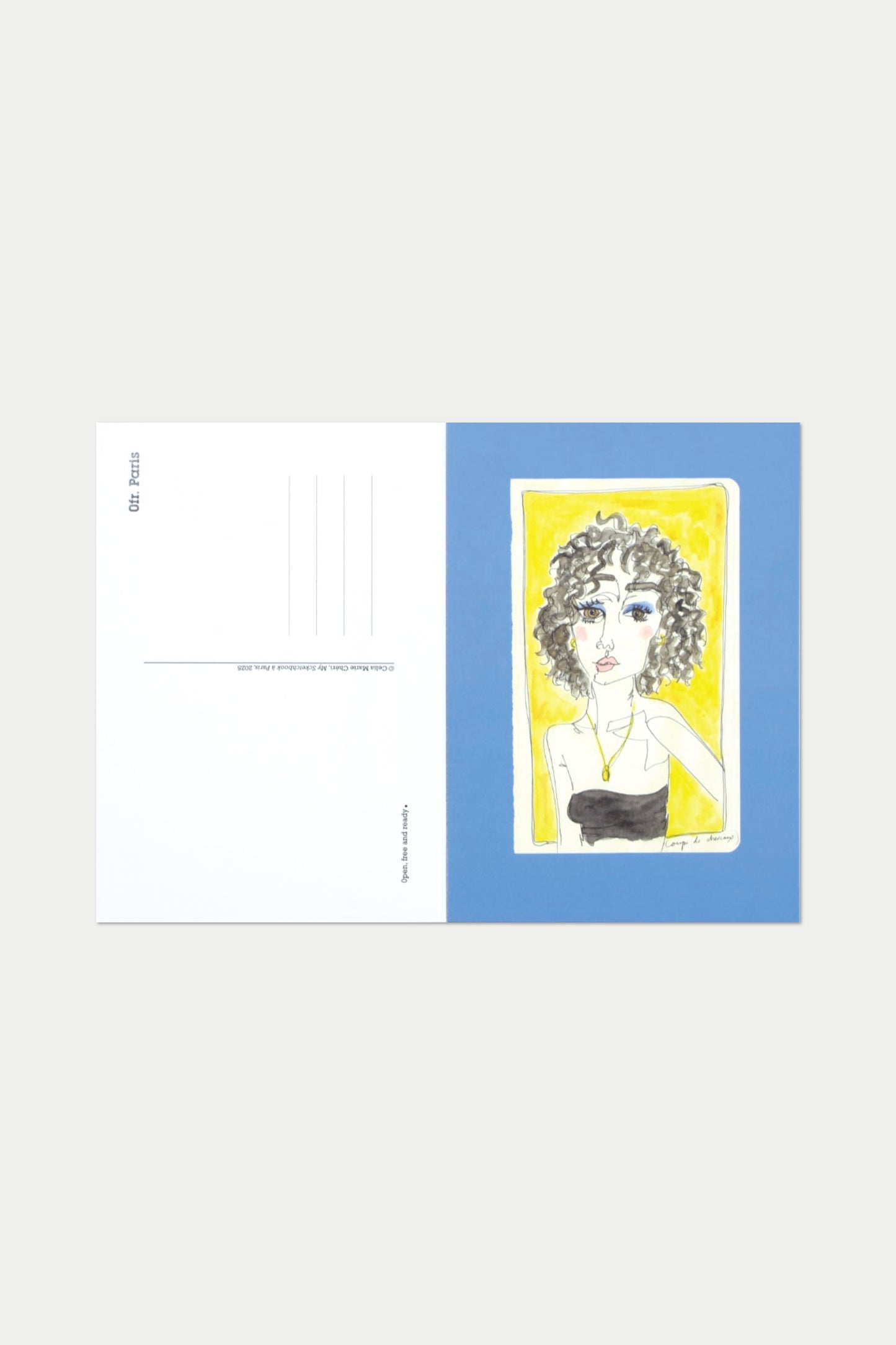 ‘My Sketchbook à Paris’ Postcardbook