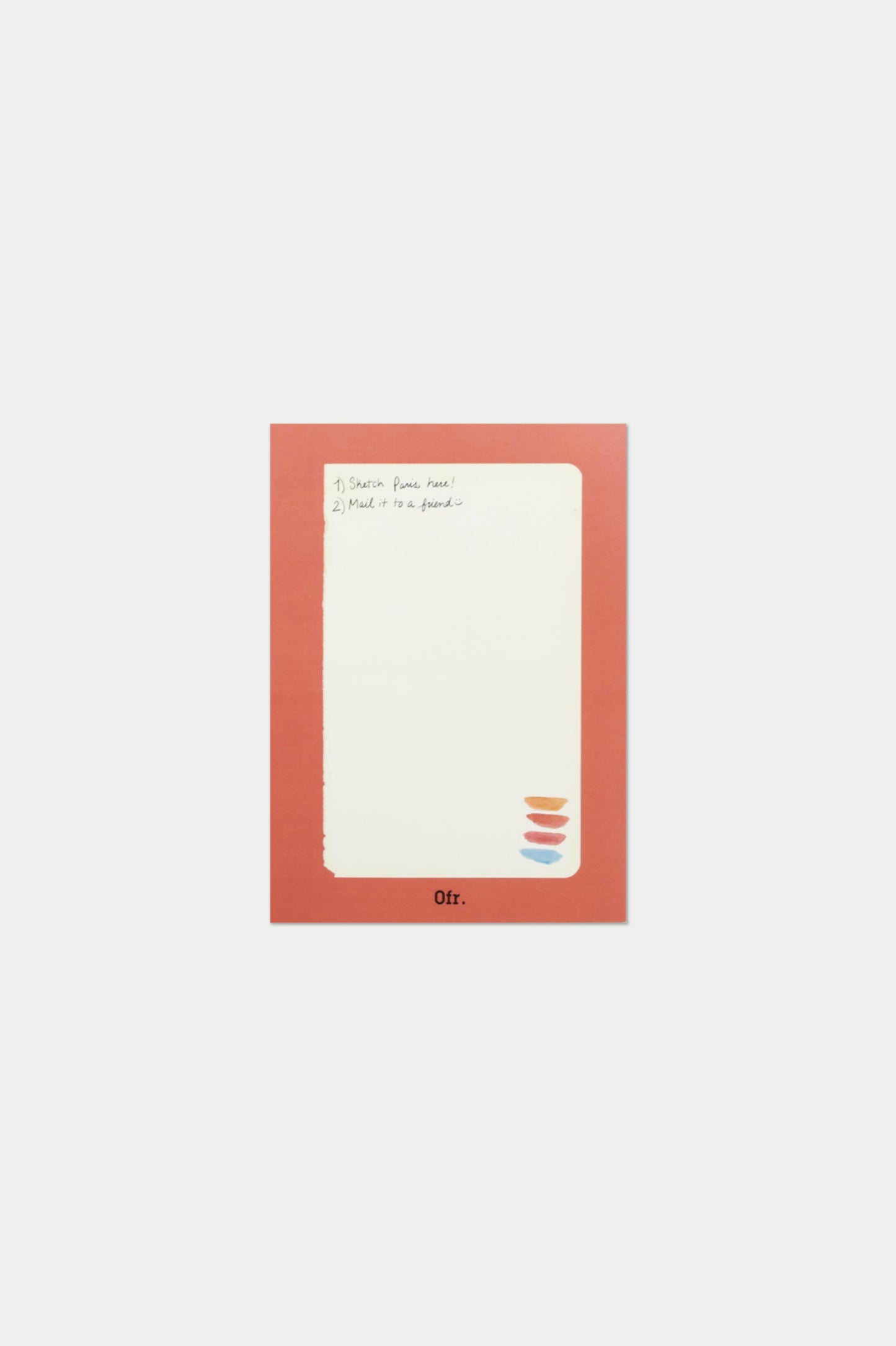 ‘My Sketchbook à Paris’ Postcardbook