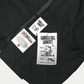 NO.286 WAXED CROPPED OVERSIZED COAT Black