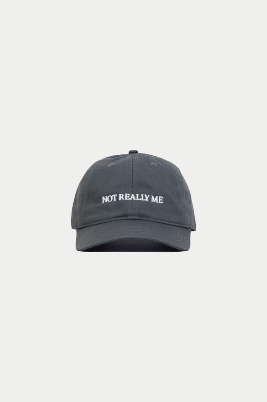 NOT REALLY ME HAT Charcoal