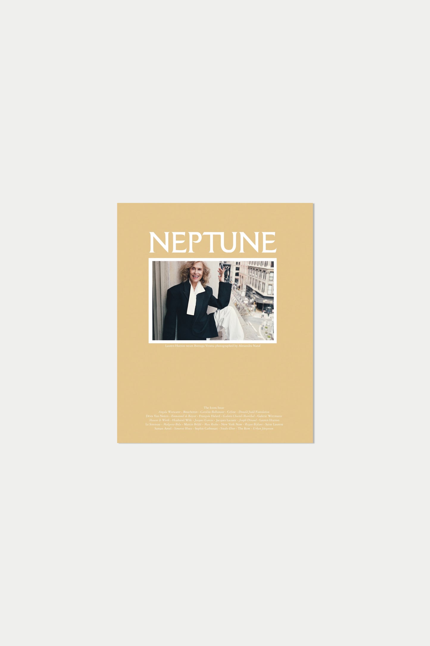 Neptune Papers Issue Ten, Lauren Hutton by Alexandra Nataf