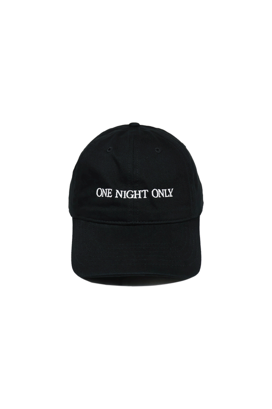 ONE NIGHT ONLY HAT Black