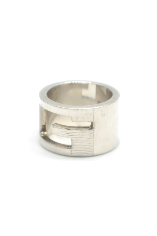 Old Gucci G Cut Out Ring Made in Italy