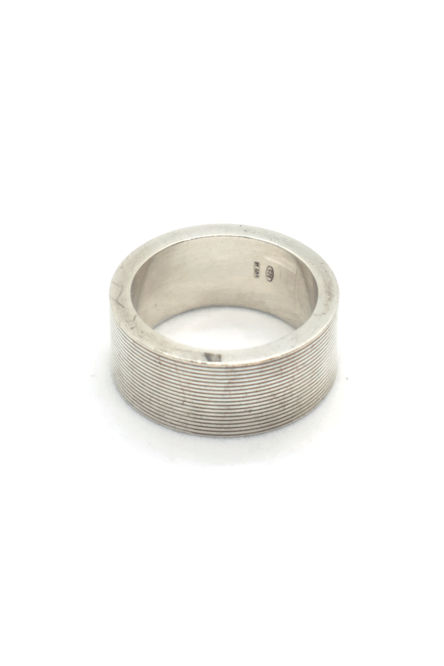 Old Gucci Logo Stamp Ring Made in Italy