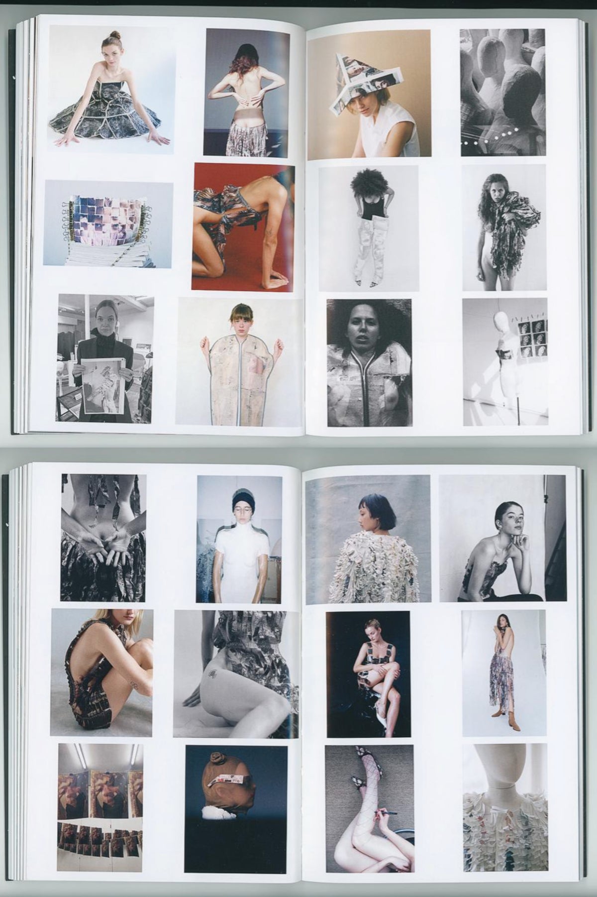 PAPER CLOTHES (CLOTHES MADE FROM PAPER) BY AMIR TIKRITI