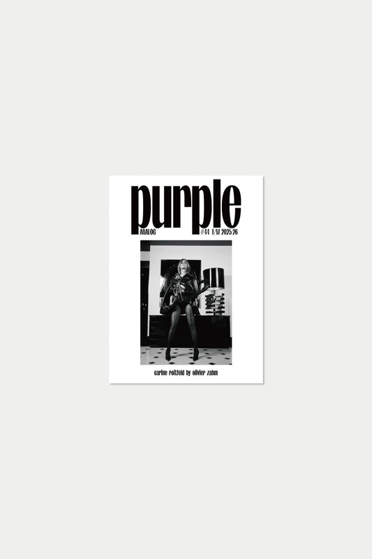 PURPLE #44 F/W 2025 The Analog Issue Carine Roitfeld by Olivier Zahm