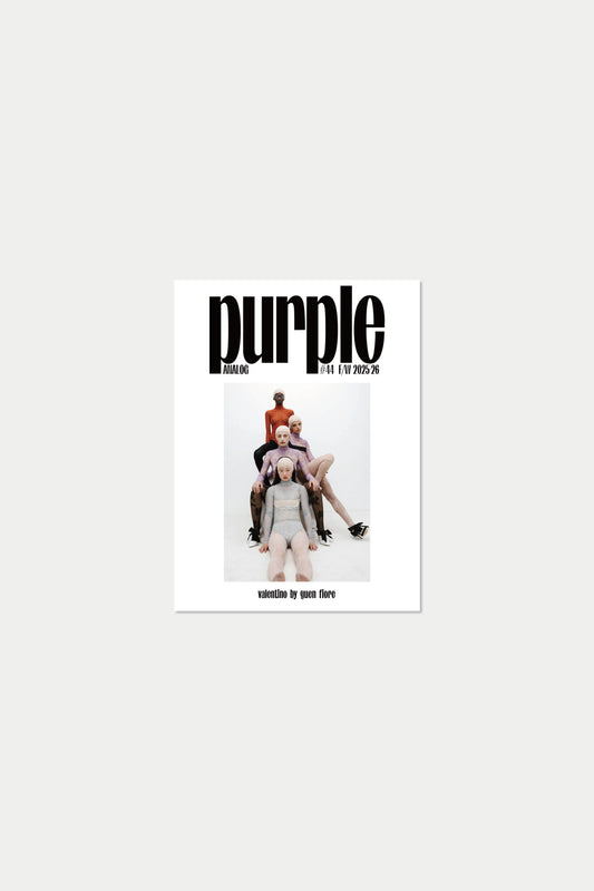 PURPLE #44 F/W 2025 The Analog Issue Valentino by Guen Fiore