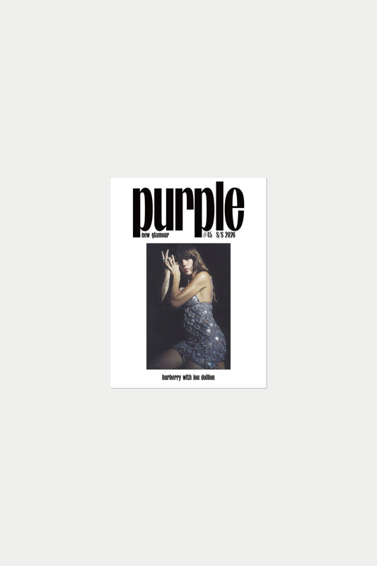 PURPLE #45 The New Glamour Issue Burberry with Lou Doillon