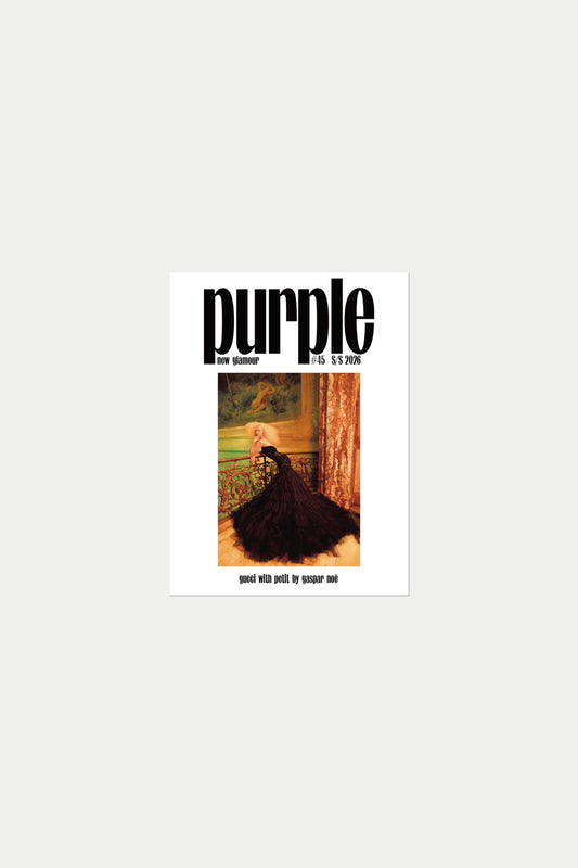 PURPLE #45 The New Glamour Issue Gucci with Petit by Gaspar Noé