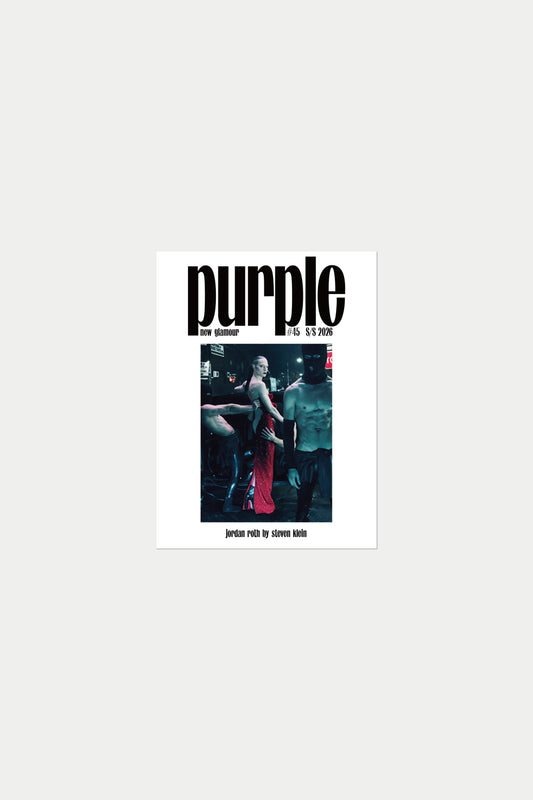 PURPLE #45 The New Glamour Issue Jordan Roth by Steven Klein