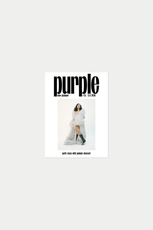 PURPLE #45 The New Glamour Issue Paris Texas with Paloma Elsesser