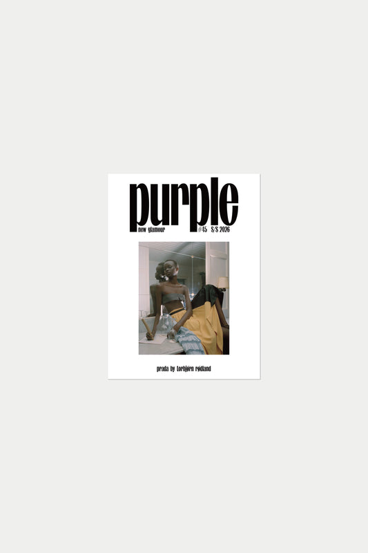 PURPLE #45 The New Glamour Issue Prada by Torbjørn Rødland