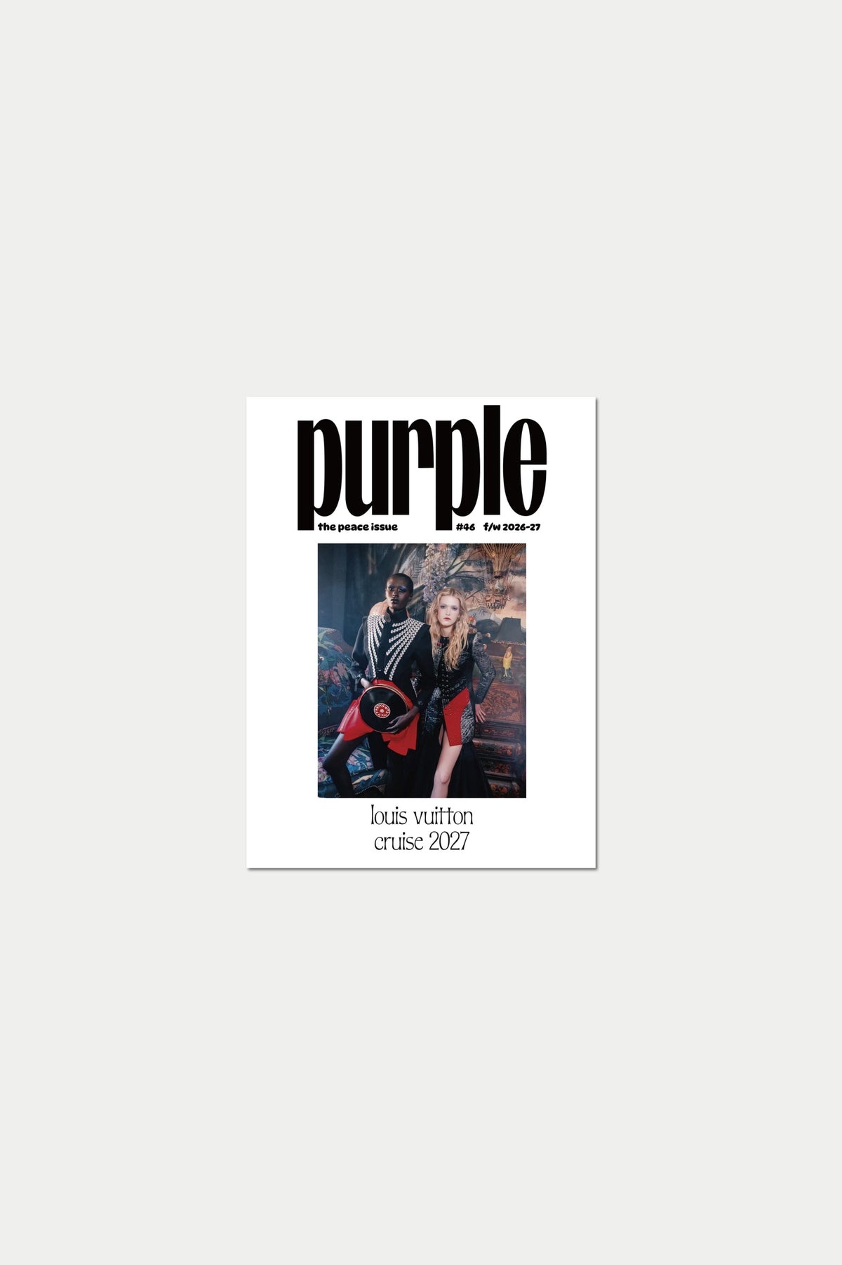 PURPLE #46 The Peace Issue - Louis Vuitton Cruise 2027