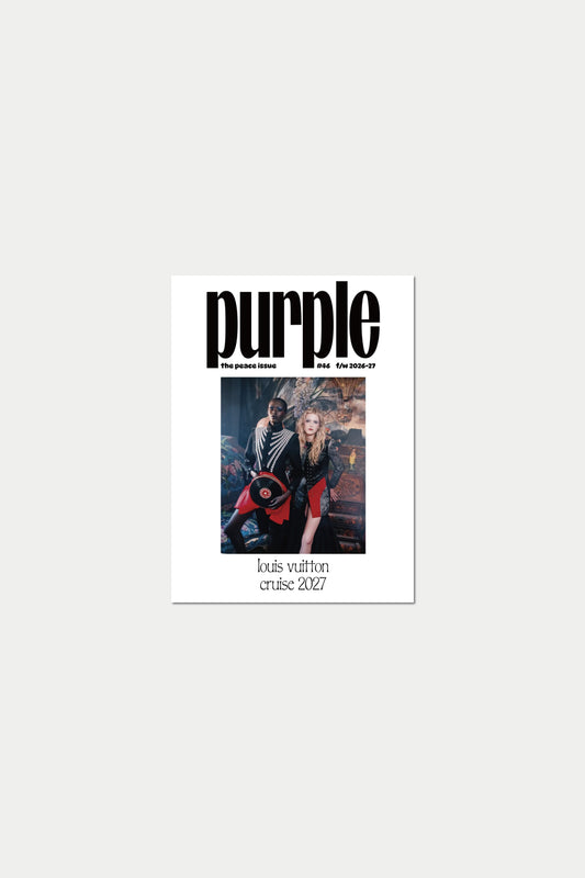 PURPLE #46 The Peace Issue - Louis Vuitton Cruise 2027