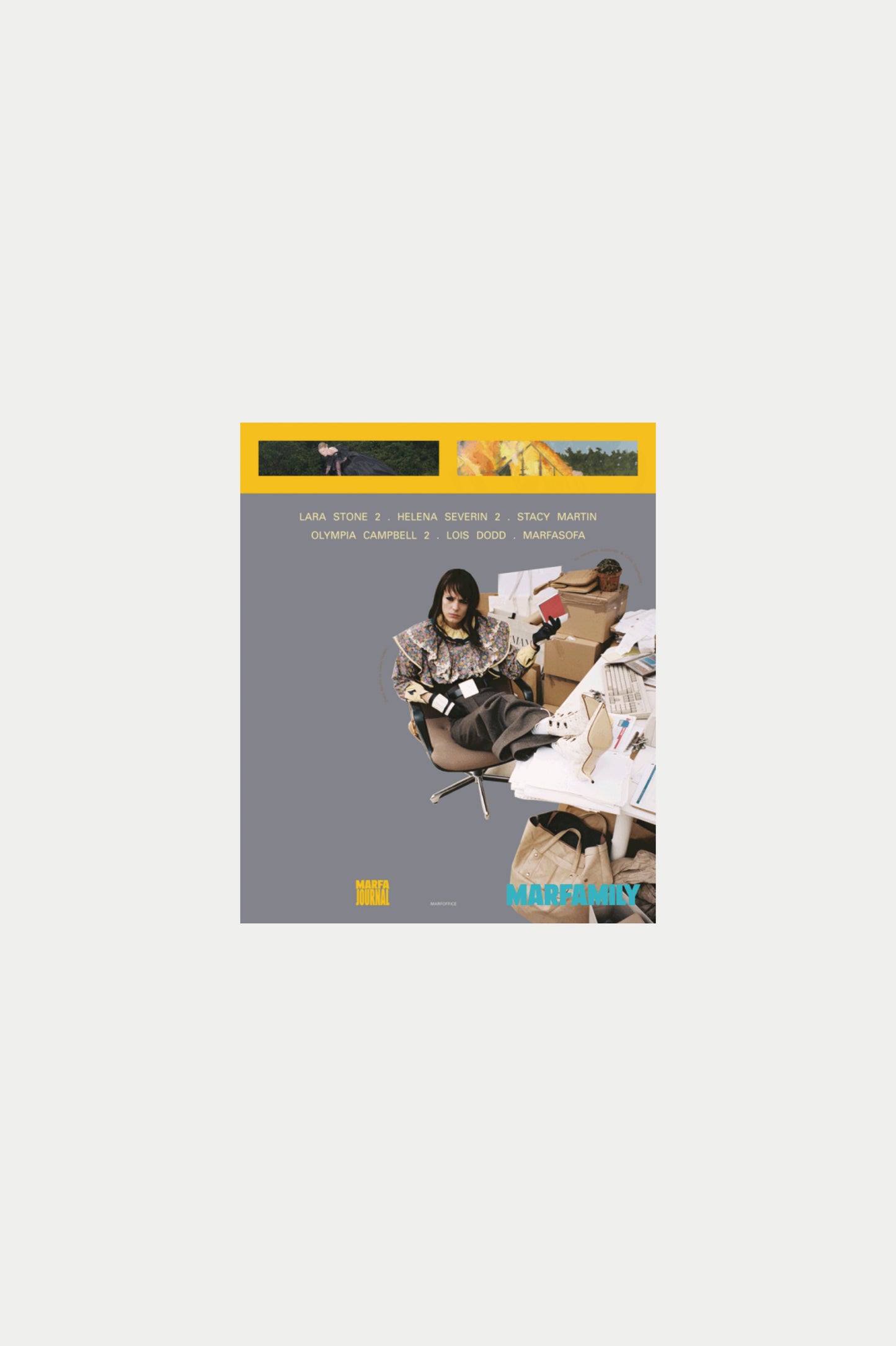 【RARE】MARFAMILY #5 Fall 2019 Stacy Martin by Alexandra Gordienko & Linda Engelhardt