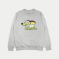 ROOBARB + CUSTARD BREAD SWEATSHIRT Heather Grey