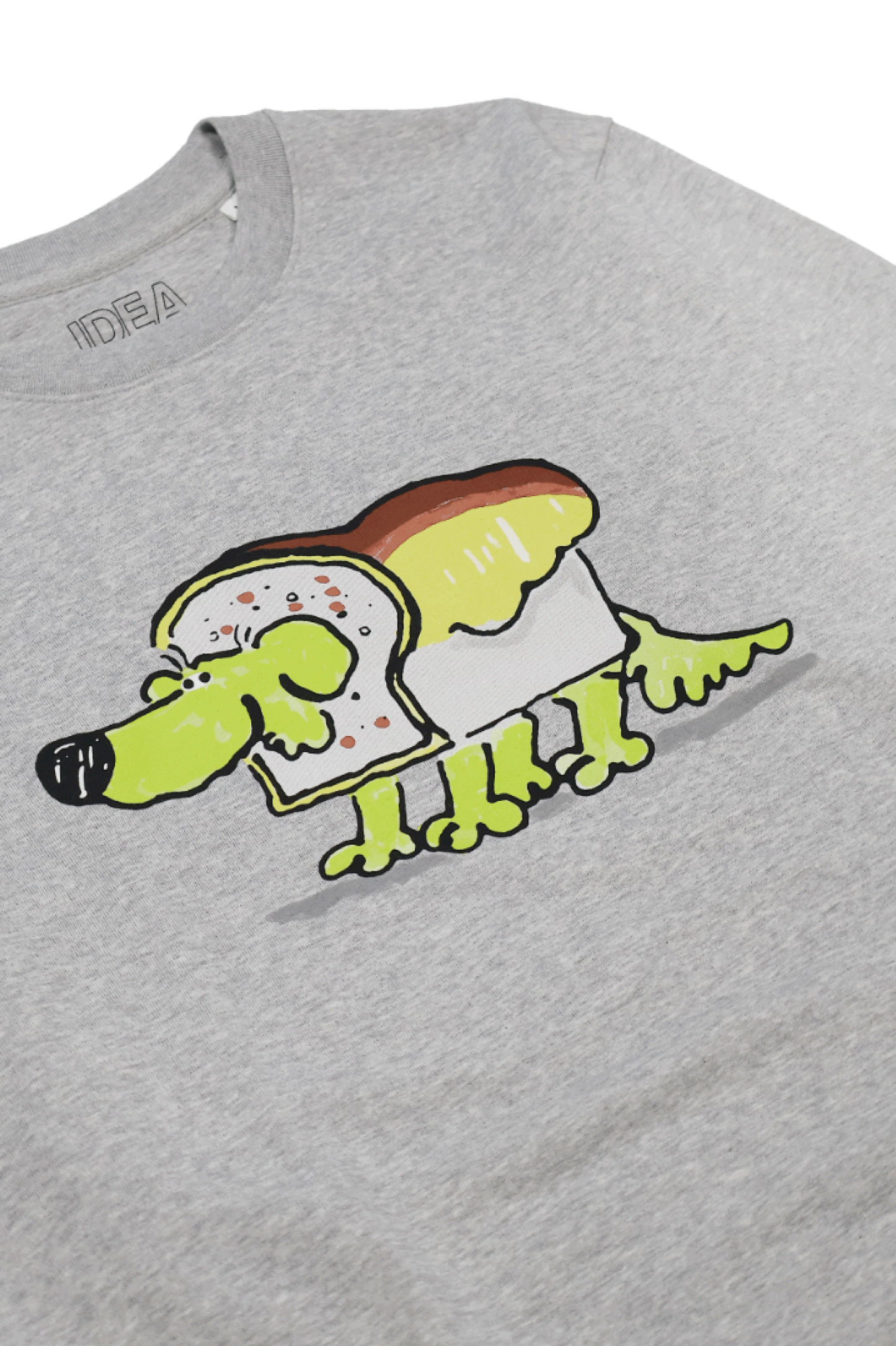 ROOBARB + CUSTARD BREAD SWEATSHIRT Heather Grey