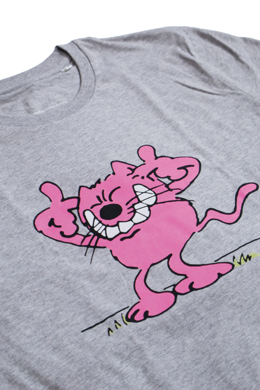 ROOBARB + CUSTARD EARS T-SHIRT Heather Grey