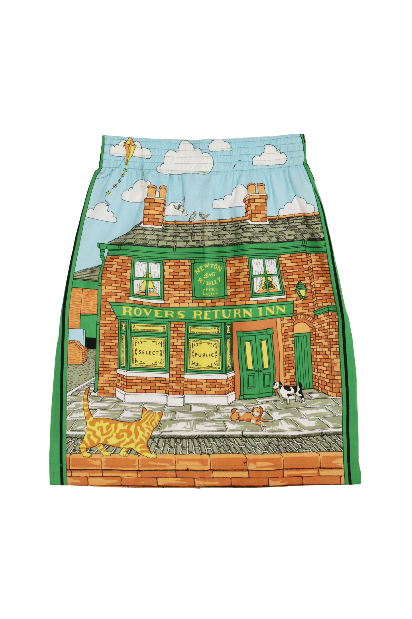 Rovers Return Tea Towel Skirt